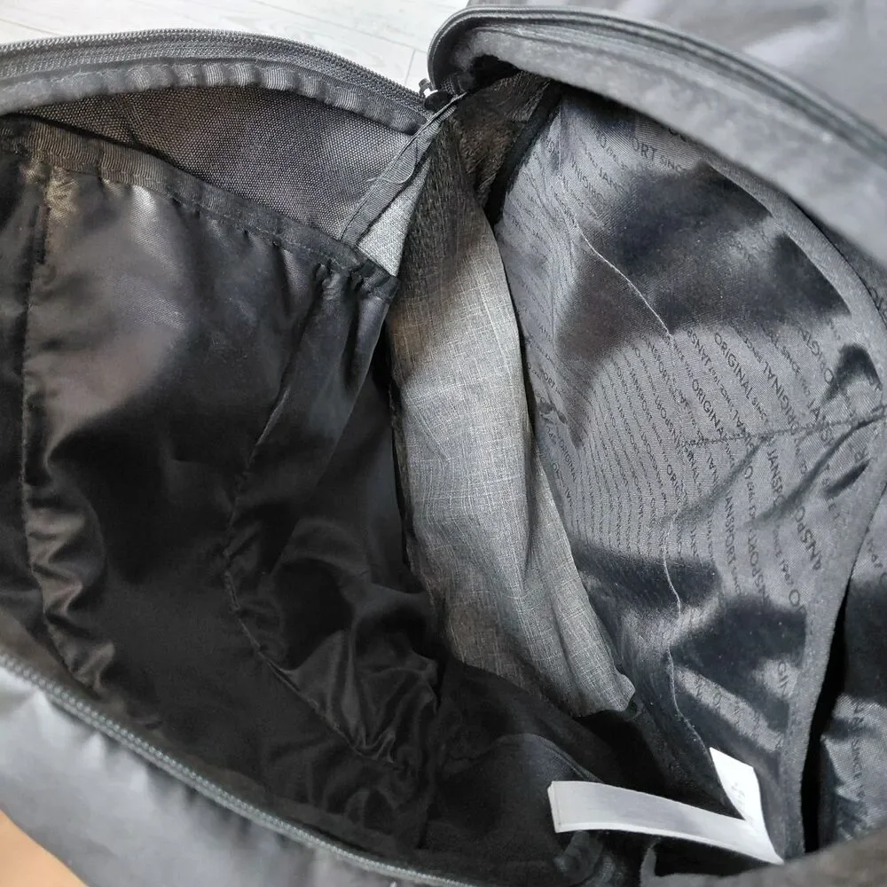 JanSport Ripley Gray Black Backpack